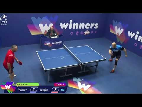 Winners League 09.12.21 Zaporozhets Roman - Kolomiiets Volodymyr 16-00