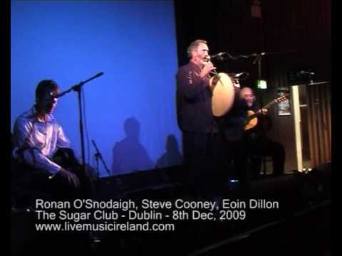 Mo Leaba - Ronan O'Snodaigh, Steve Cooney & Eoin Dillon -The Sugar Club, Dublin, 8th Dec, 2009