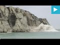 Huge Chunk Of The White Cliffs Of Dover Collapsing Into The Sea
