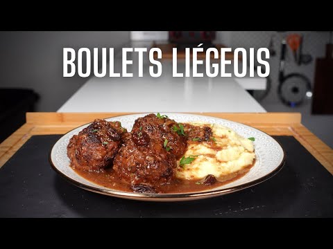 LES BOULETS À LA LIÉGEOISE -- FOOD IS LOVE