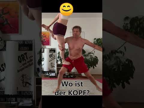 Nadja Acro mit Yoga 09-01??!! - UNFUG im KOPF!?!  😂🤣😂  #funny #unfug