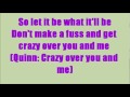 Glee Crush with lyrics 
