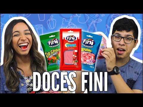 JOVENS REAGEM A DOCES DA FINI