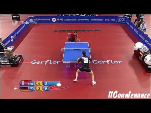 European Championships: Timo Boll-Michael Maze