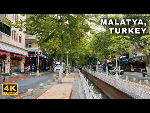 Malatya, Turkey Walking Tour 2022 | 4K