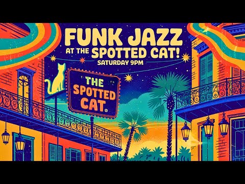 ✨ Back to The Spotted Cat — A 70s Jazz Funk Night You’ll Feel in Your Soul! 🎷🌙