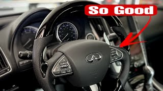Q50 Custom Steering Wheel Install