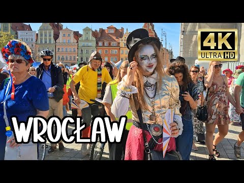 Guide Tour of Wrocław, Walking Through Wrocław, Poland’s Fairytale City in 4K [UHD]