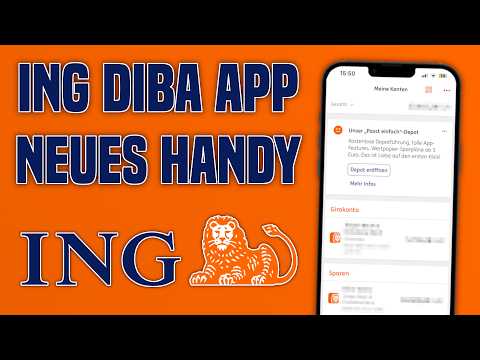 Transfer the ING Diba app to a new phone | Add a new device to ING