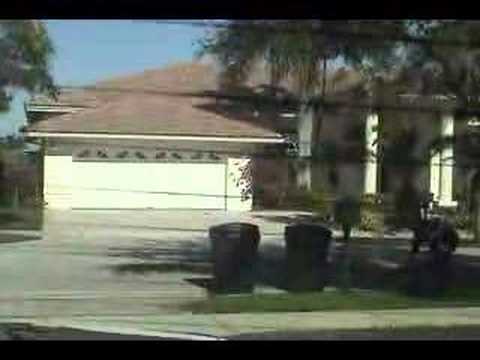 Scaring the Garbage Man