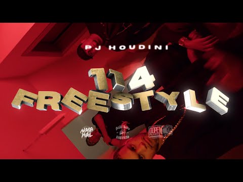PJ HOUDINI - 114 FREESTYLE ( CLIPE OFICIAL )