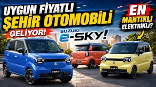 Uygun Fiyatlı Şehir Otomobili Geliyor! Suzuki e-Sky! EN MANTIKLI ELEKT