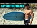 First Time Wakeboarding | Chest Day Pump Up