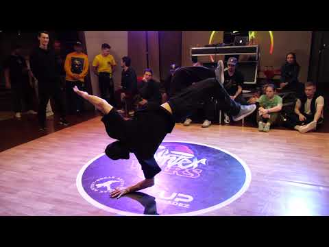 pro 1x1 bboy Gidro vs ElectroStyle - брейкданс батл WINTER WARS 2020