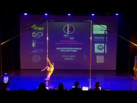 Cogo Beatrice’s entry in Pole Art, Pole Theatre UK 2023