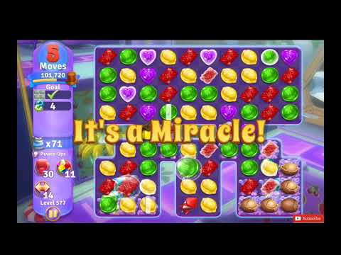 Wonka's World of Candy Level 577 NO BOOSTERS - A S GAMING ✔