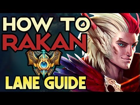 How to Rakan Challenger Support Laning Phase Guide