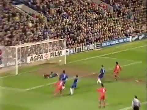 Recopa 1994/95 Gol de Santi Aragón / Chelsea - Real Zaragoza