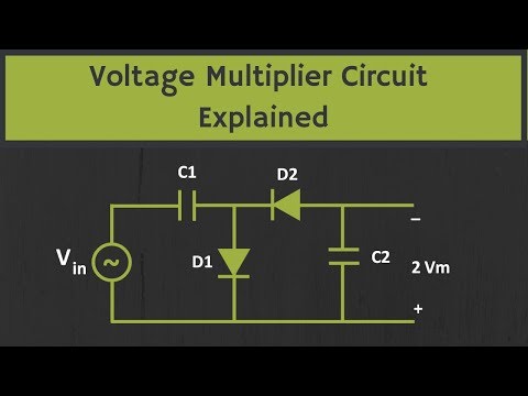 Voltage Multiplier Circuit Explained (Voltage Doubler, Voltage Tripler and Quadrupler Circuits)