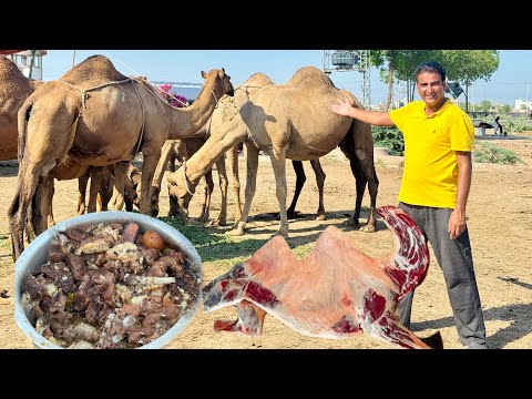 Aaj Camel Meat ka Dum Pukht bnaya||Wahab Kamran