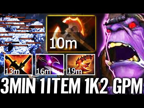 🔥 WTF 3MIN 1ITEM 1200 GPM - Alchemist Carry Is 100% Back Big Stack Fast Farm 7.30 Dota 2 Pro