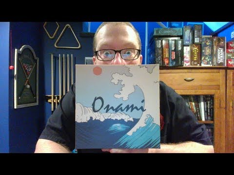 The Board Game Kaptain's review and tutorial for Onami 