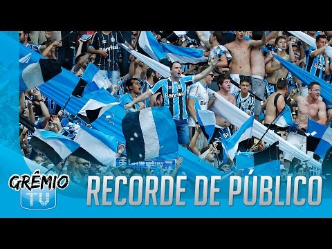 "Torcida do Grêmio quebra recorde de público no Gre-Nal 411 l GrêmioTV" Barra: Geral do Grêmio • Club: Grêmio