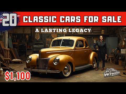 20 Cheap Classic Cars For Sale by Owner today