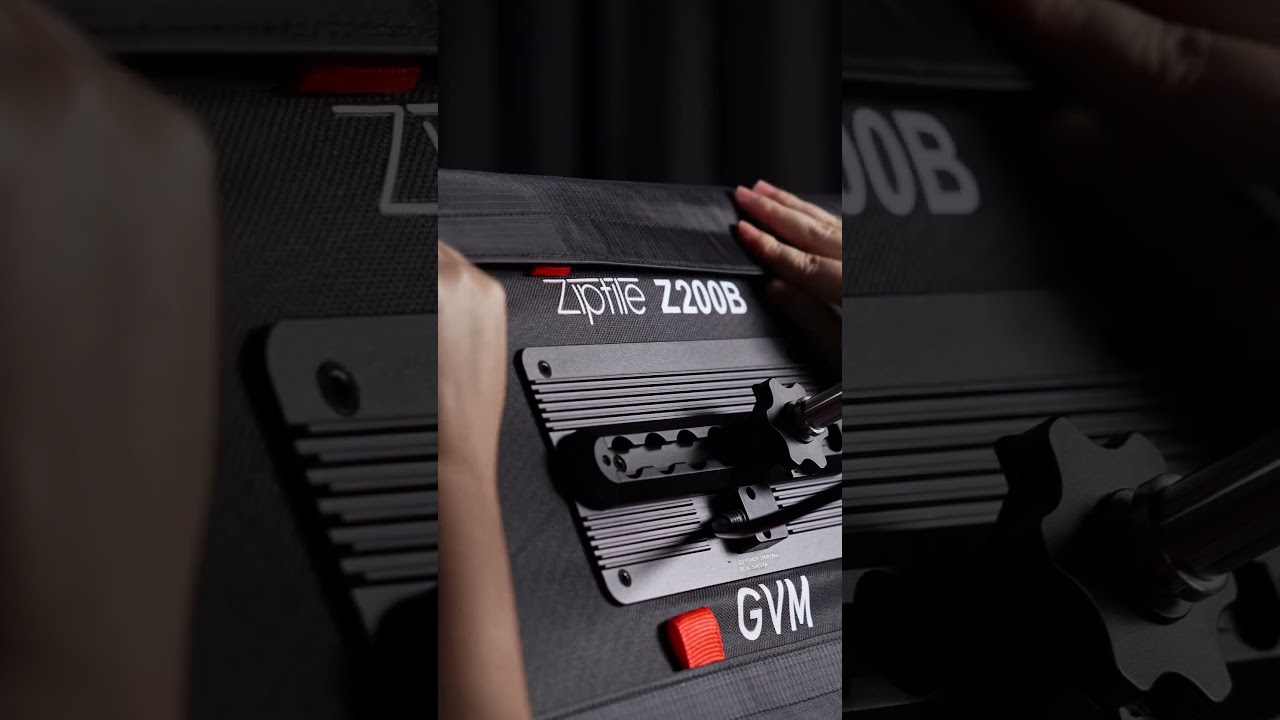 Meet the new GVM Z200B — a versatile 200W light designed for flexible setups