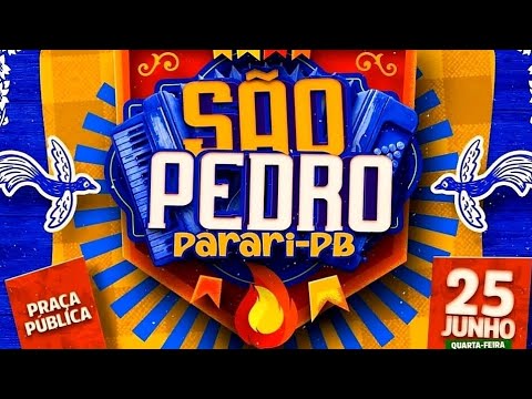 ATRAÇÕES SÃO PEDRO DE PARARI 2026