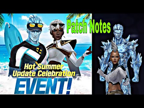 July Mid Update Summer Days Uniforms And Events Guide On Patch Notes 2022 - Marvel Future Fight