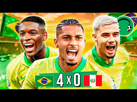 ♫ 4x0 - BRASIL ATROPELA O PERU! | Paródia De Graça Ou Pagando