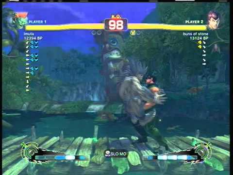 SSF4 - Imuta (Blanka) vs bunsofstone (FeiLong)