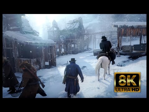 RTX 4090 - DLSS 3 - ULTRA REALISTIC GRAPHIC - 8K - Red Dead Redemption 2 - GAMEPLAY