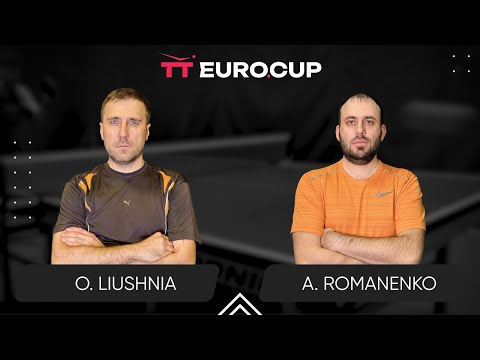 18:25 Oleksandr Liushnia - Andrii Romanenko 15.10.2025 TT Euro.Cup Ukraine Master. TABLE 3