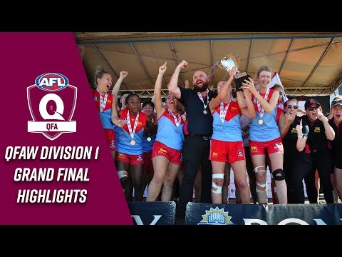 QFAW Division 1 Grand Final Highlights: Kedron v Burleigh