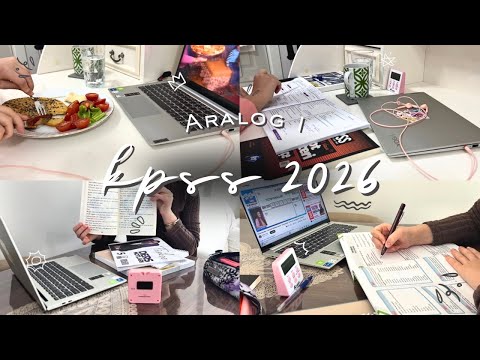 Studying for KPSS 2026 📚 | A Day with Me | How are your KPSS preparations going?🫠