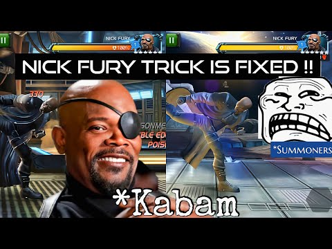Force Close Nick Fury Trick is Fixed!!😐😐😐😐😐😐😑😑😑😑 | Nick Fury is Fixed (V38.0)