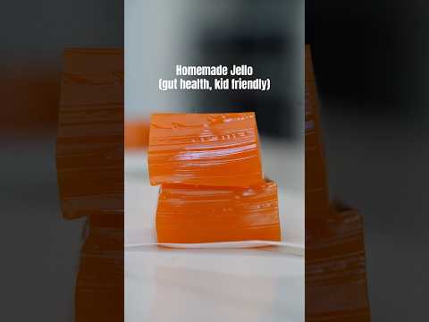 Homemade Gelatin Jell‑O (Sugar‑Free, No Artificial Dye)