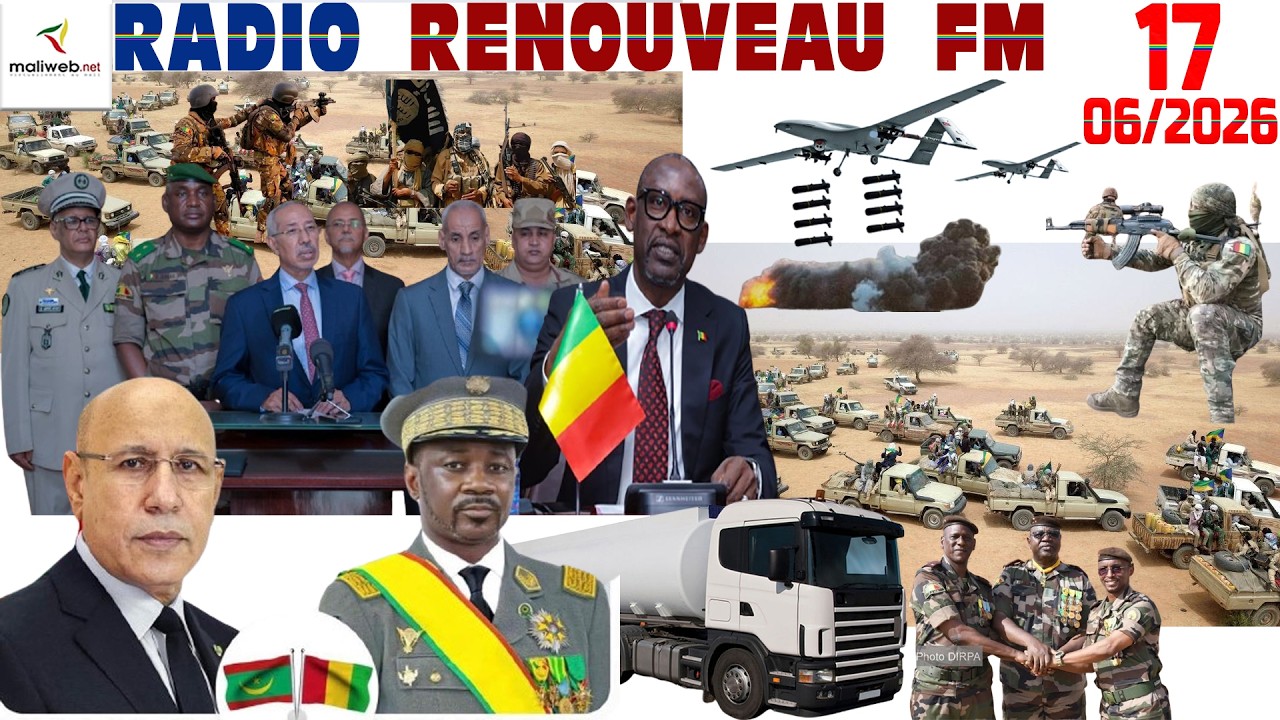 La Revue de Presse de la RADIO RENOUVEAU FM du 17 Juin 2026