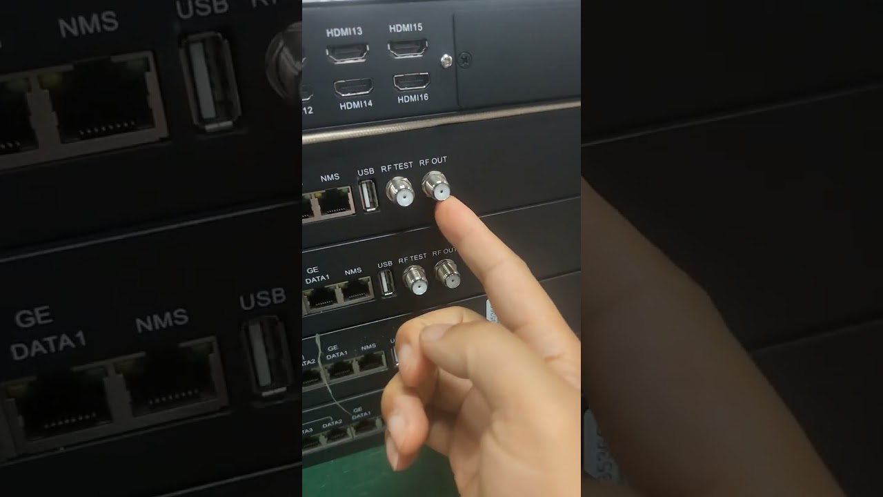 24 channel Hdmi input Dvb-t/C/isdb RF modulator output