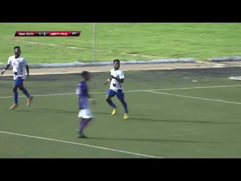 TEMA YOUTH 1  : 2   LIBERTY  PROFESSIONALS - 2021/22 DIVISION ONE LEAGUE HIGHLIGHTS