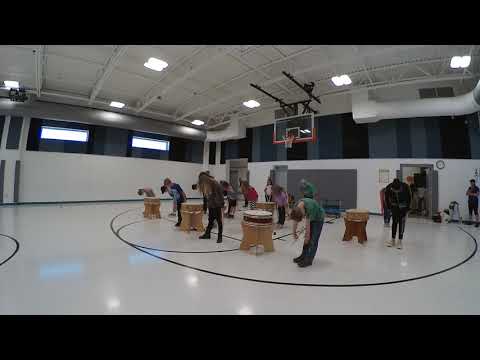 Village Meadows Elementary Taiko - PJ Hirabayashi Visit