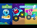 Sesame Street Magical Car Races Compilation All Episodes
