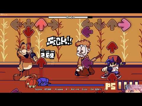 FNF Vs. Gorefield - Curious Cat (FC) (4k)