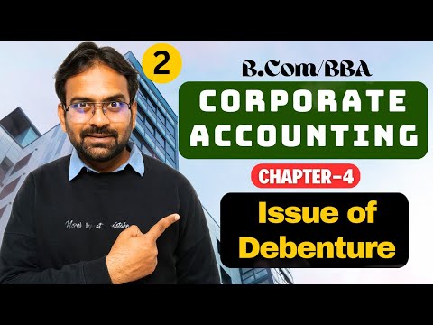 Corporate Accounting Chapter 1 Issue of Shares BCom BBA