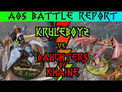 NEW Daughters of Khaine Battletome!!! vs Kruleboyz | Age of Sigmar 2000 Point Battle Report