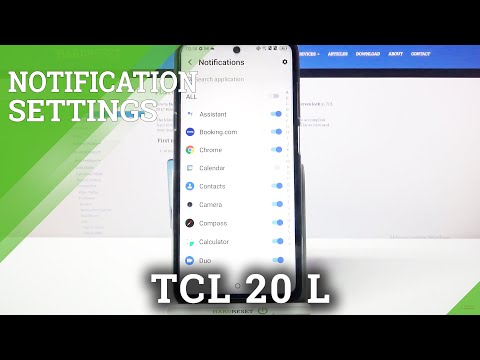 How to Disable App Notifications in TCL 20 L - Block Applications Notifications