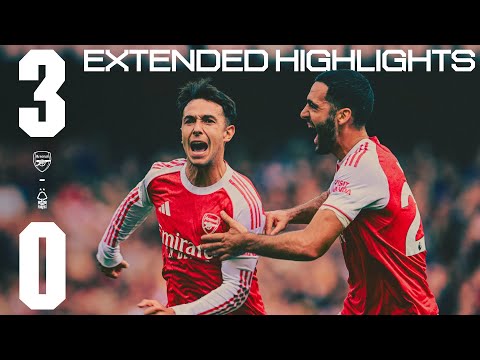 GUNNERS TURN ON THE STYLE 🔥 | EXTENDED HIGHLIGHTS | Arsenal 3-0 Nottingham Forest | Premier League