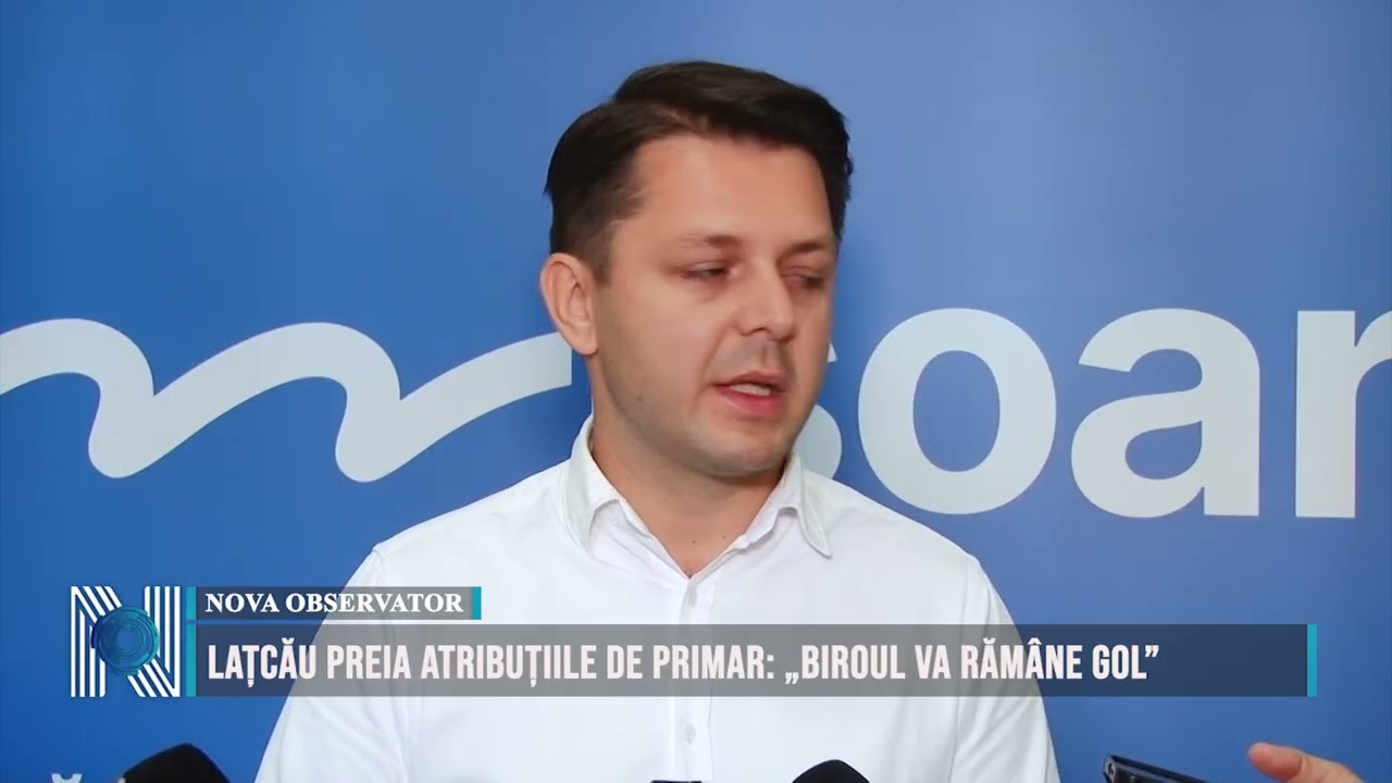 Lațcău preia atribuțiile de primar: „Biroul va rămâne gol”